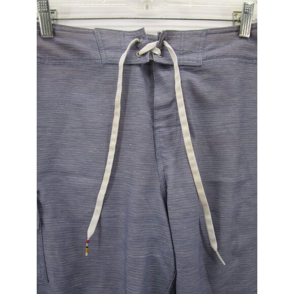 Rusty Swim Trunks 34 Cargo Board Shorts Bathing Suit Surf Lace Up Logo - Picture 2 of 10